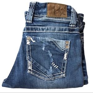 BKE | Bootcut Distressed Jean
